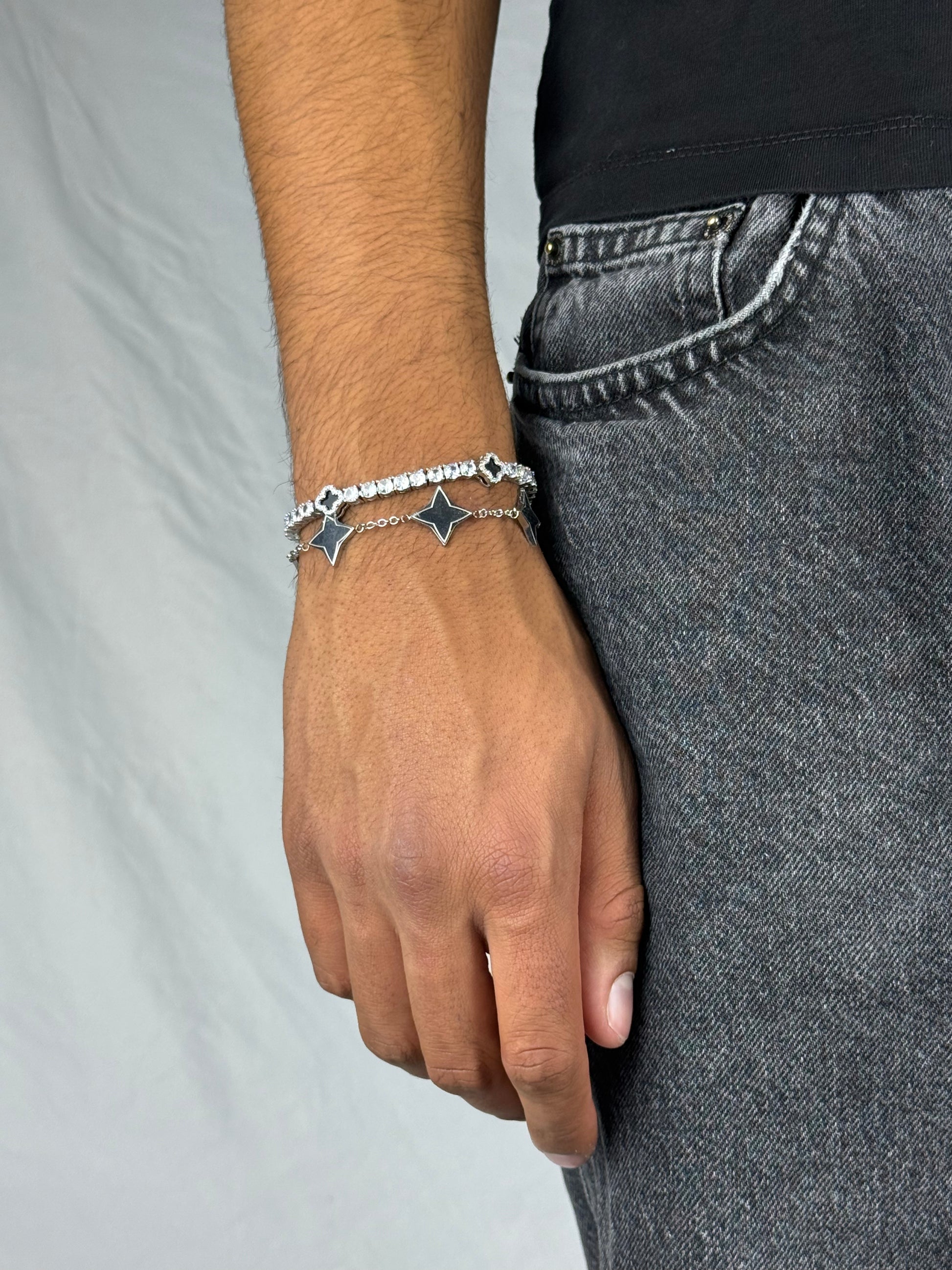 Black Cross Star Set